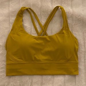 Mustard Yellow Sports Bra